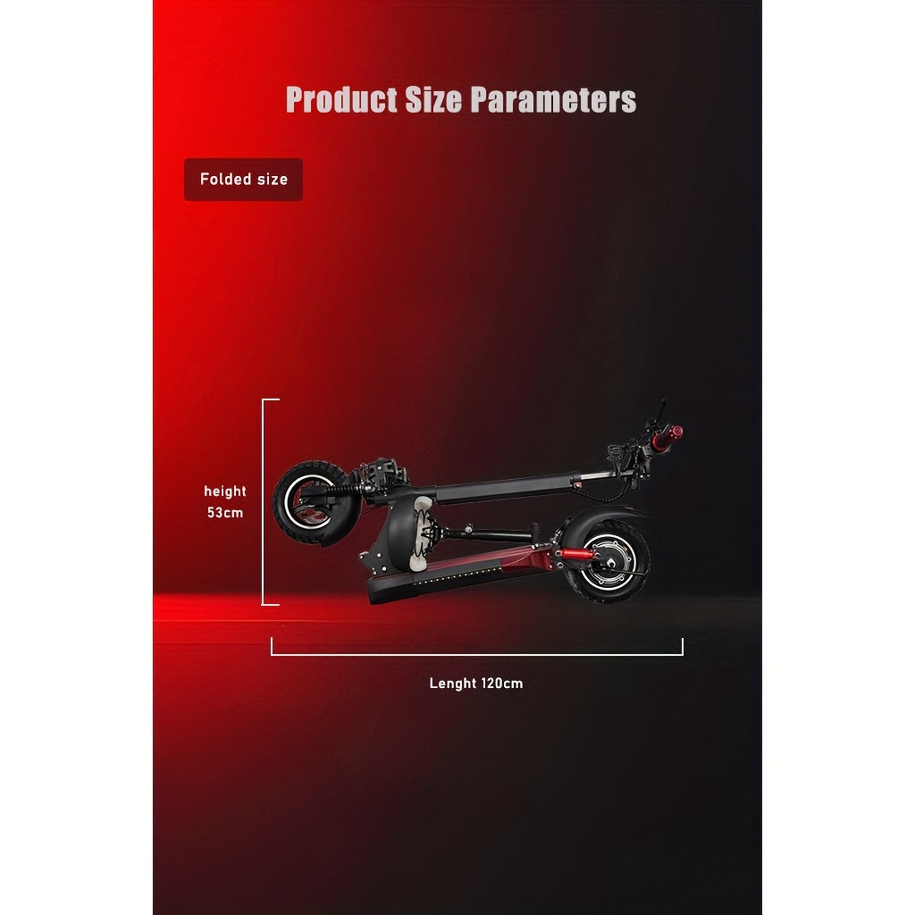 Bolin Electric Scooter, 800W Brushless Motor, 38KM Range, 45KM/H, Foldable with Seat