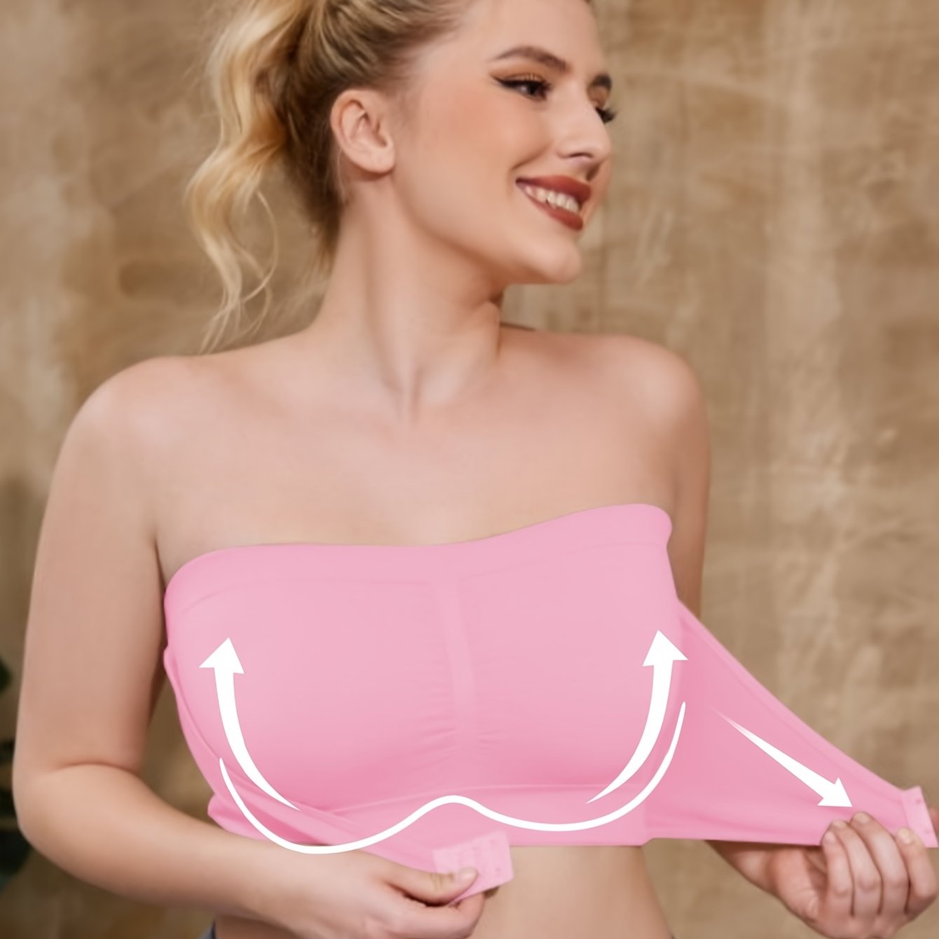 ZIMI COLLECTION Women'S Plus Size Adjustable Front Closure Wireless Sports Bra - Breathable, Seamless, Comfort Fit with Removable Pads for