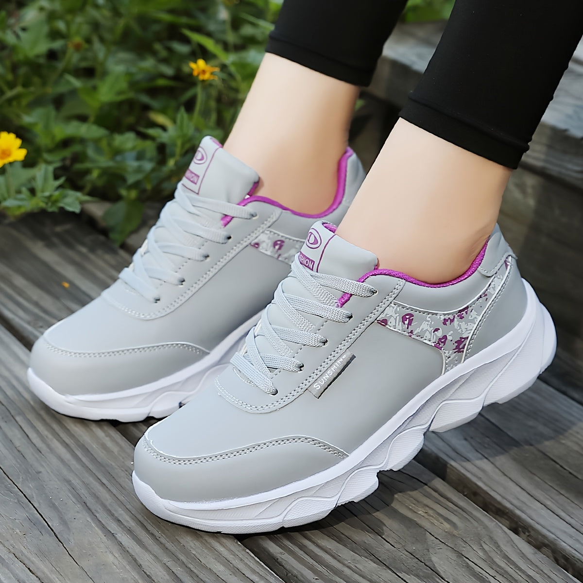 Women's Casual Athletic Sneakers - Lightweight
