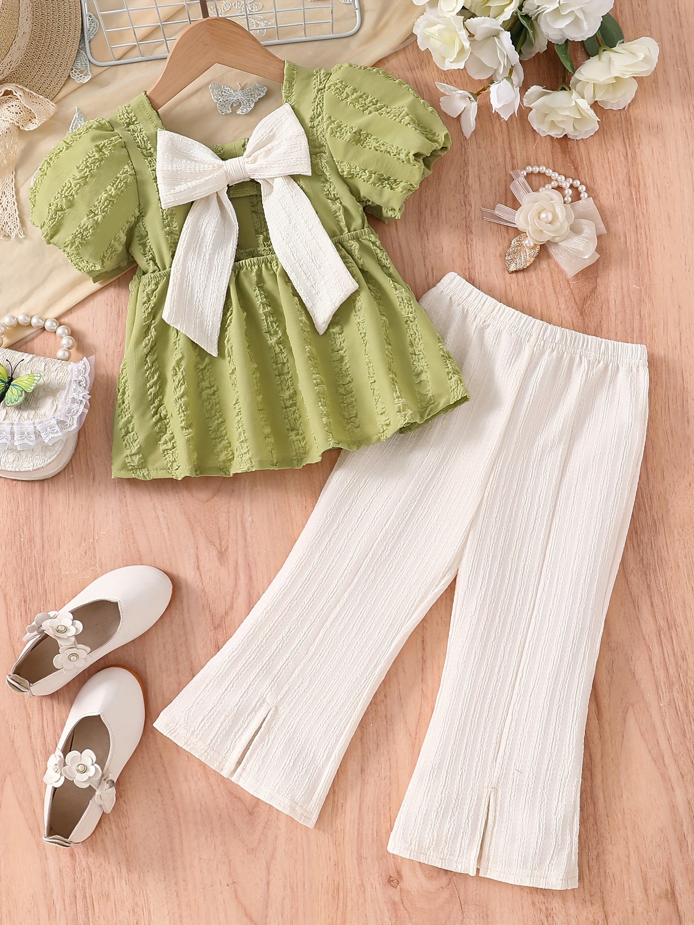 Two-piece Set for Girls Elegant and Fashionable