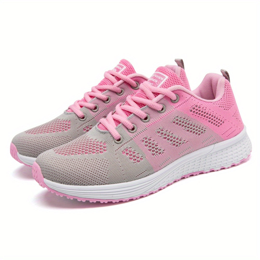 Women's Flying Woven Breathable Running Training Shoes