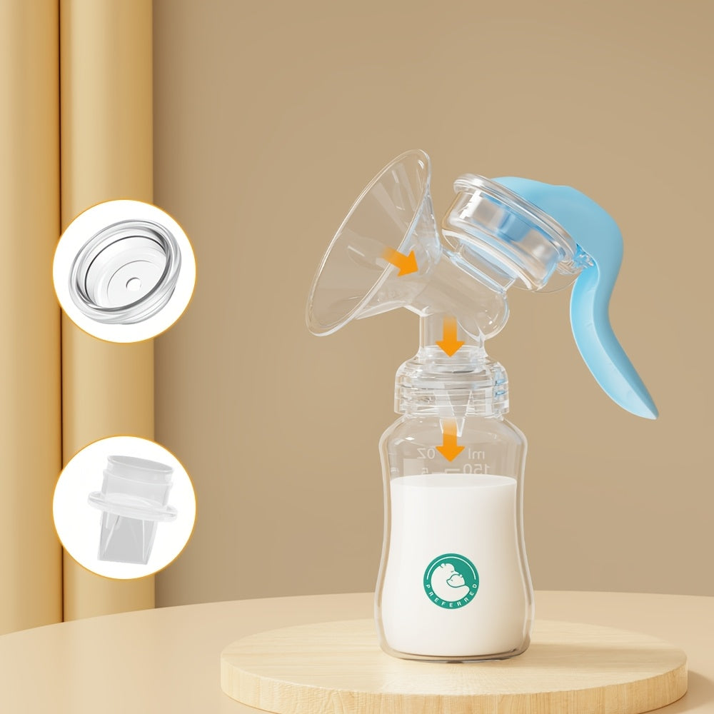 Durable Manual Breast Pump, 150ml Capacity