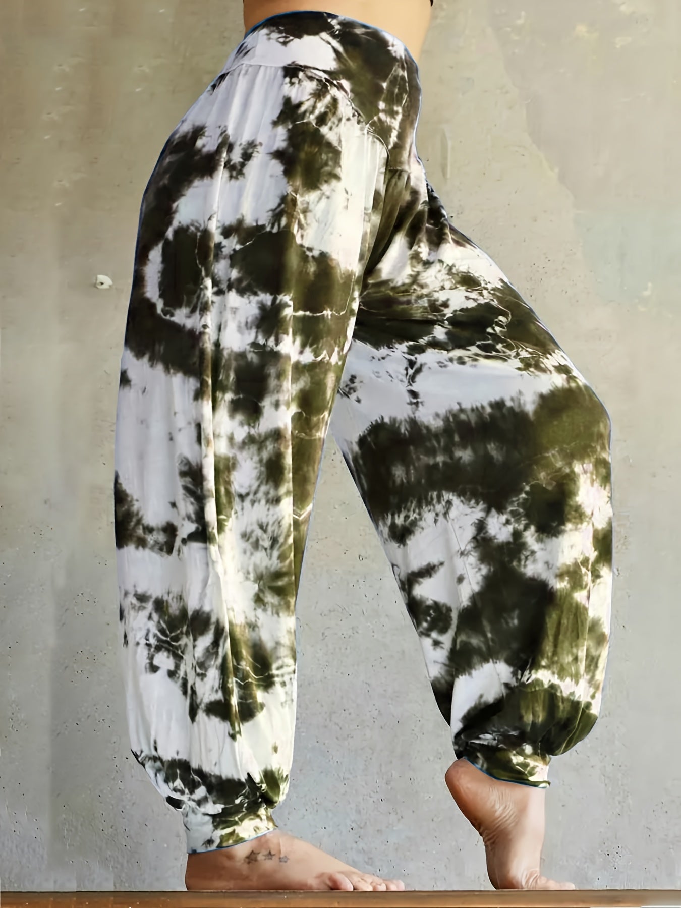Plus Size Baggy Joggers Elastic Waist Pants