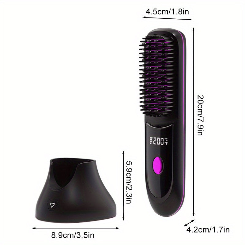 New USB-C Rechargeable Straightener, Fast & Seat Charging Modes