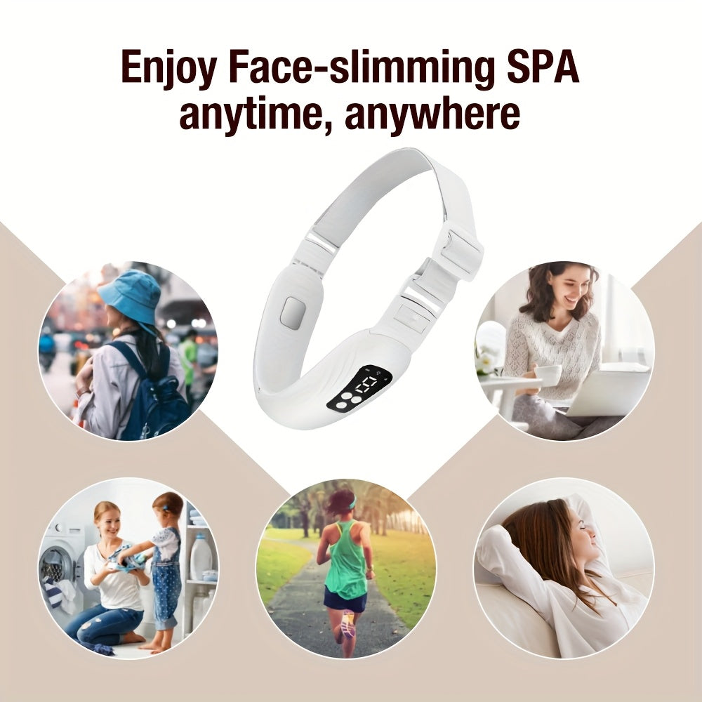 Rechargeable V-Face Sculpting Device with LED Display