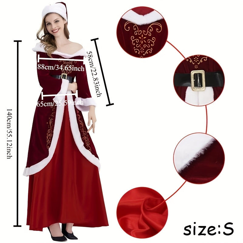 Women's Luxurious Dress Christmas Party New Year