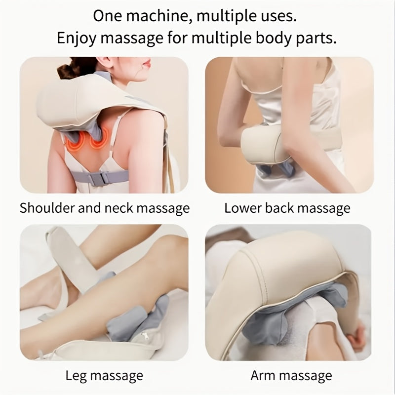 USB Rechargeable Deep Tissue Massager with Heat