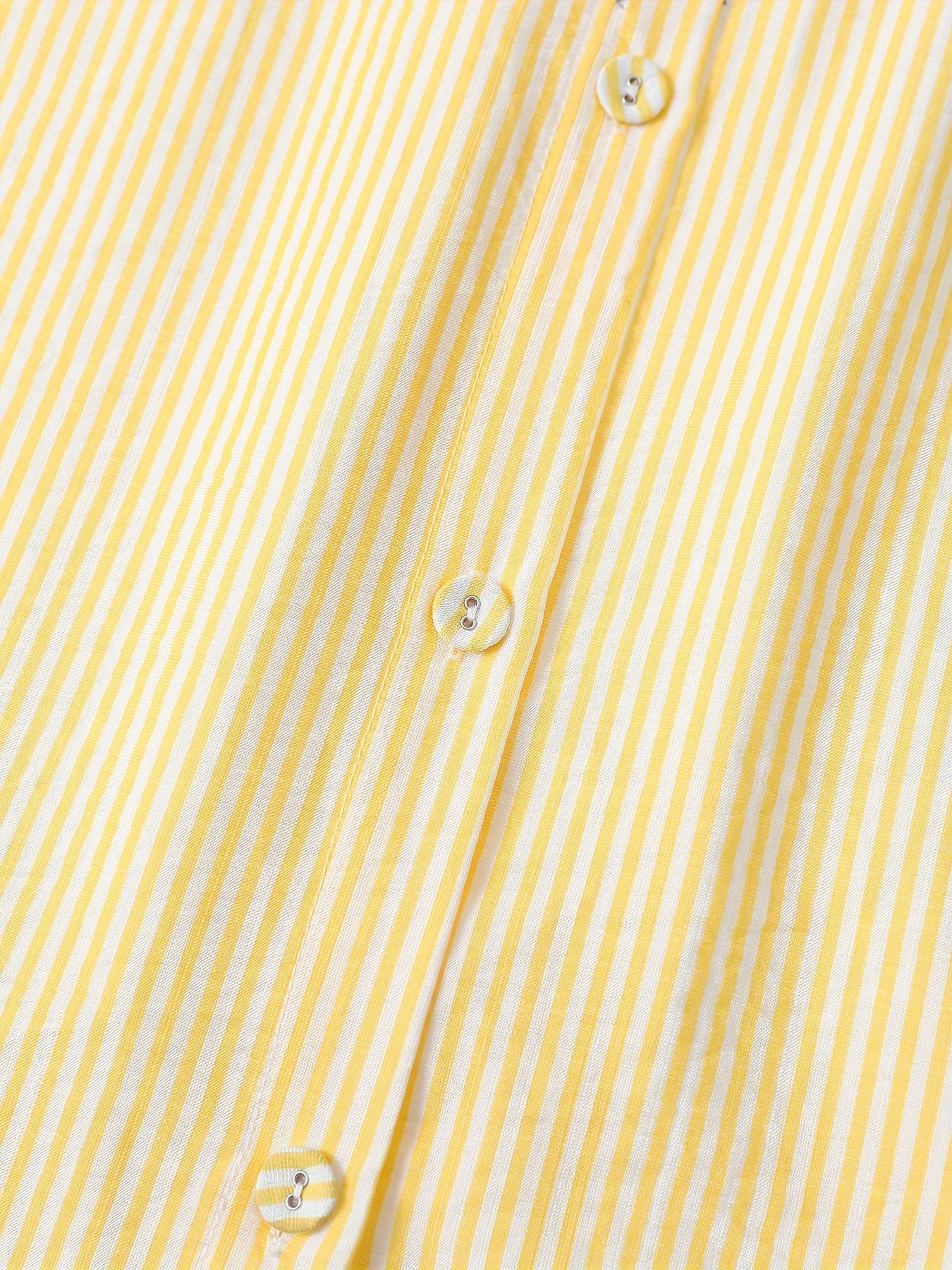 Embroidered Button Front Shirt for Women