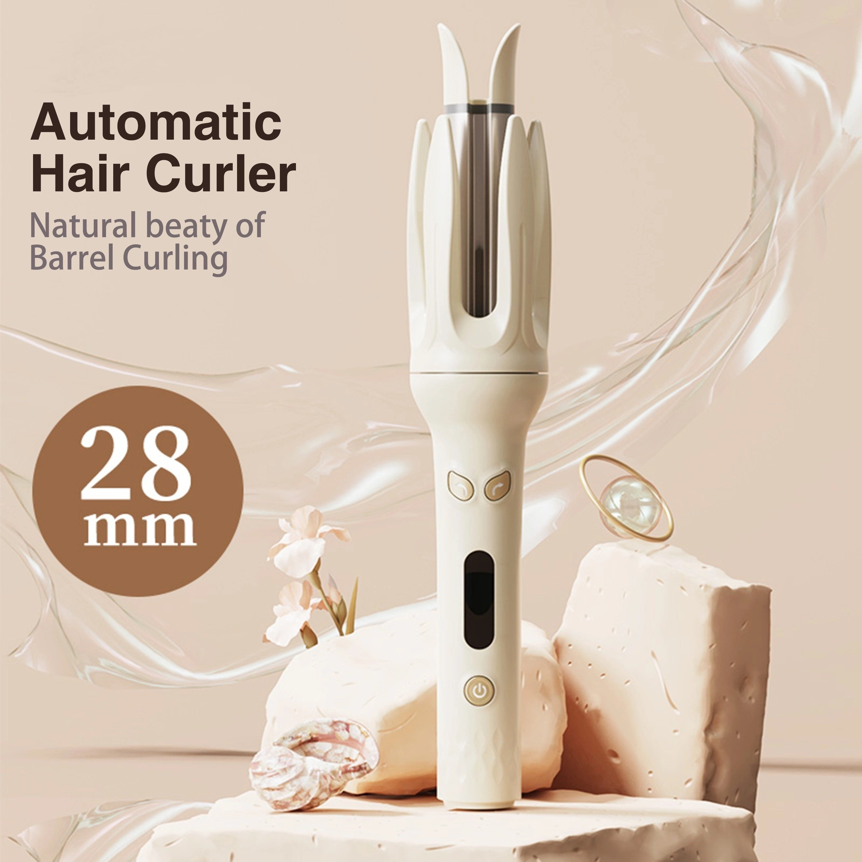 Three Fireflies Automatic Hair Curler 28mm - 4 Temperature Modes