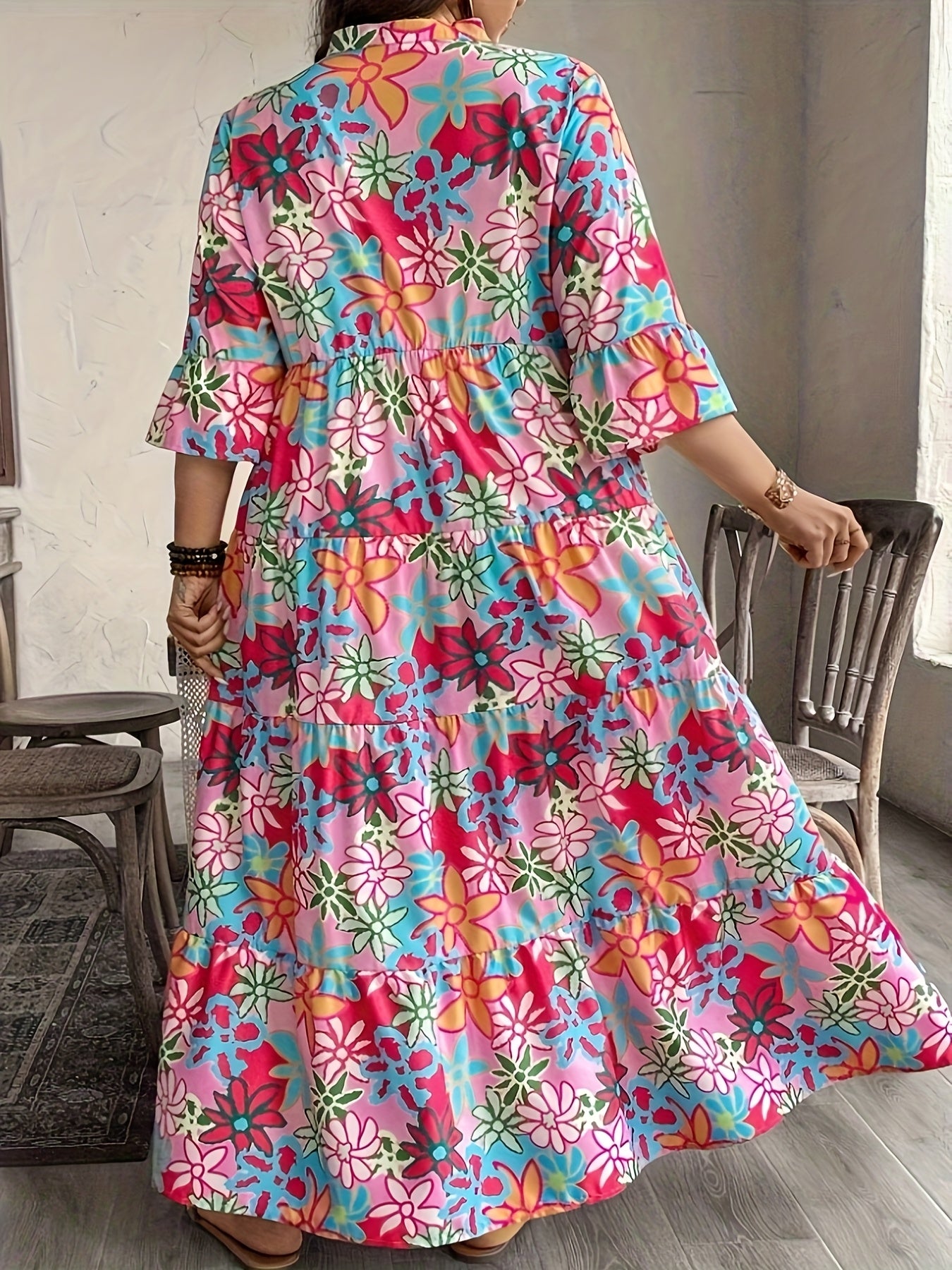 Floral Print Dress for Women