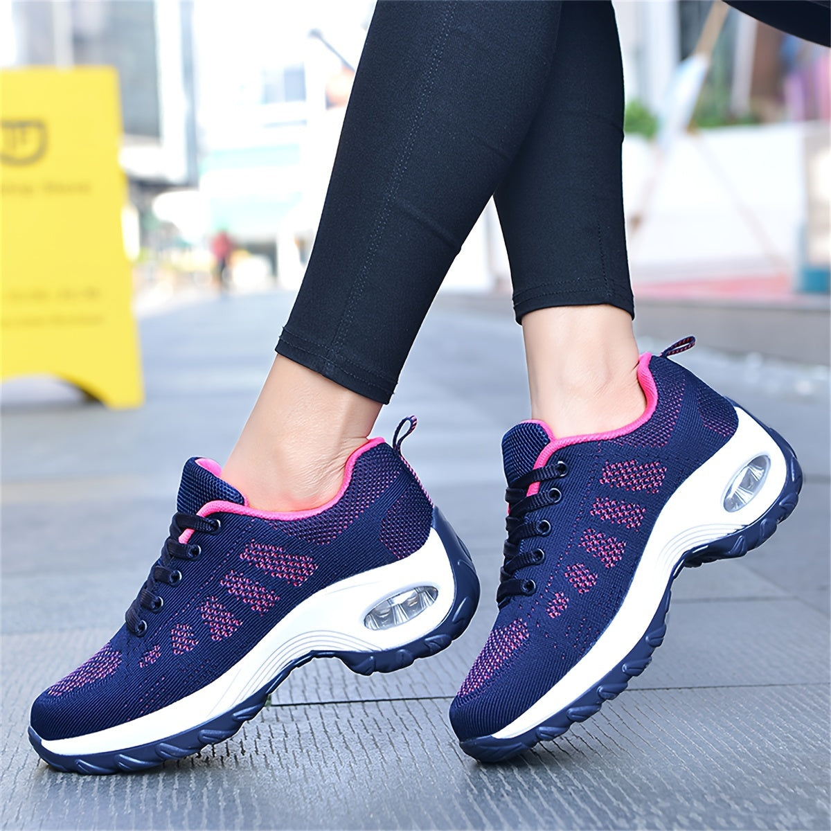 Women's Athletic Running Shoes, Breathable Mesh