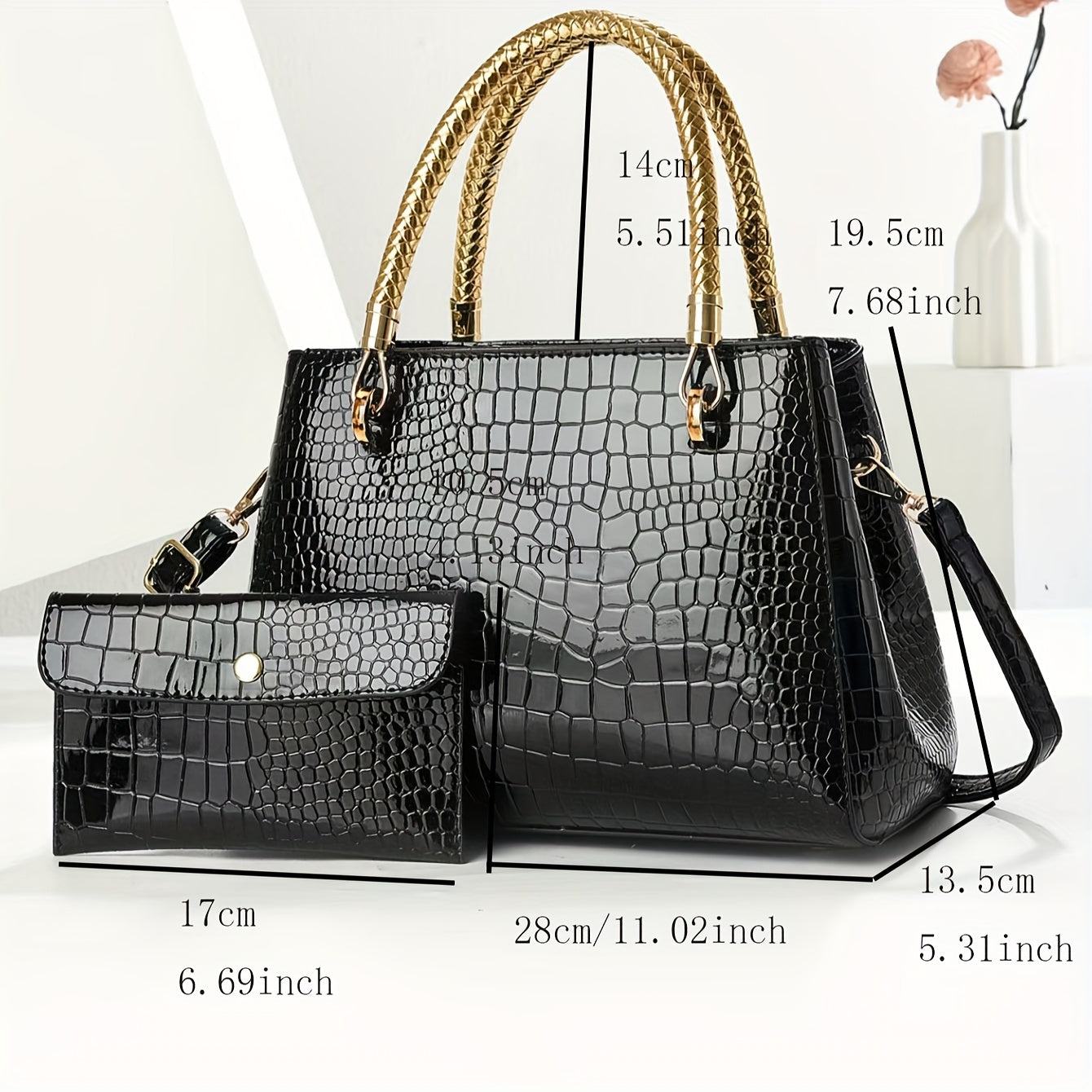Women's Combination Bag Classic, Elegant, and Durable