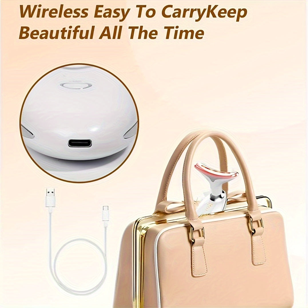 7LED Color Vibration Neck Device