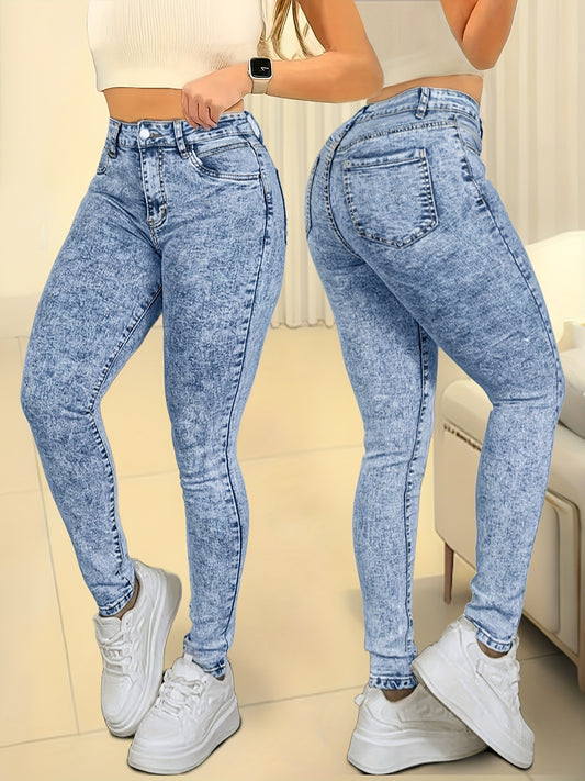 Women's High-Waisted Skinny Jeans