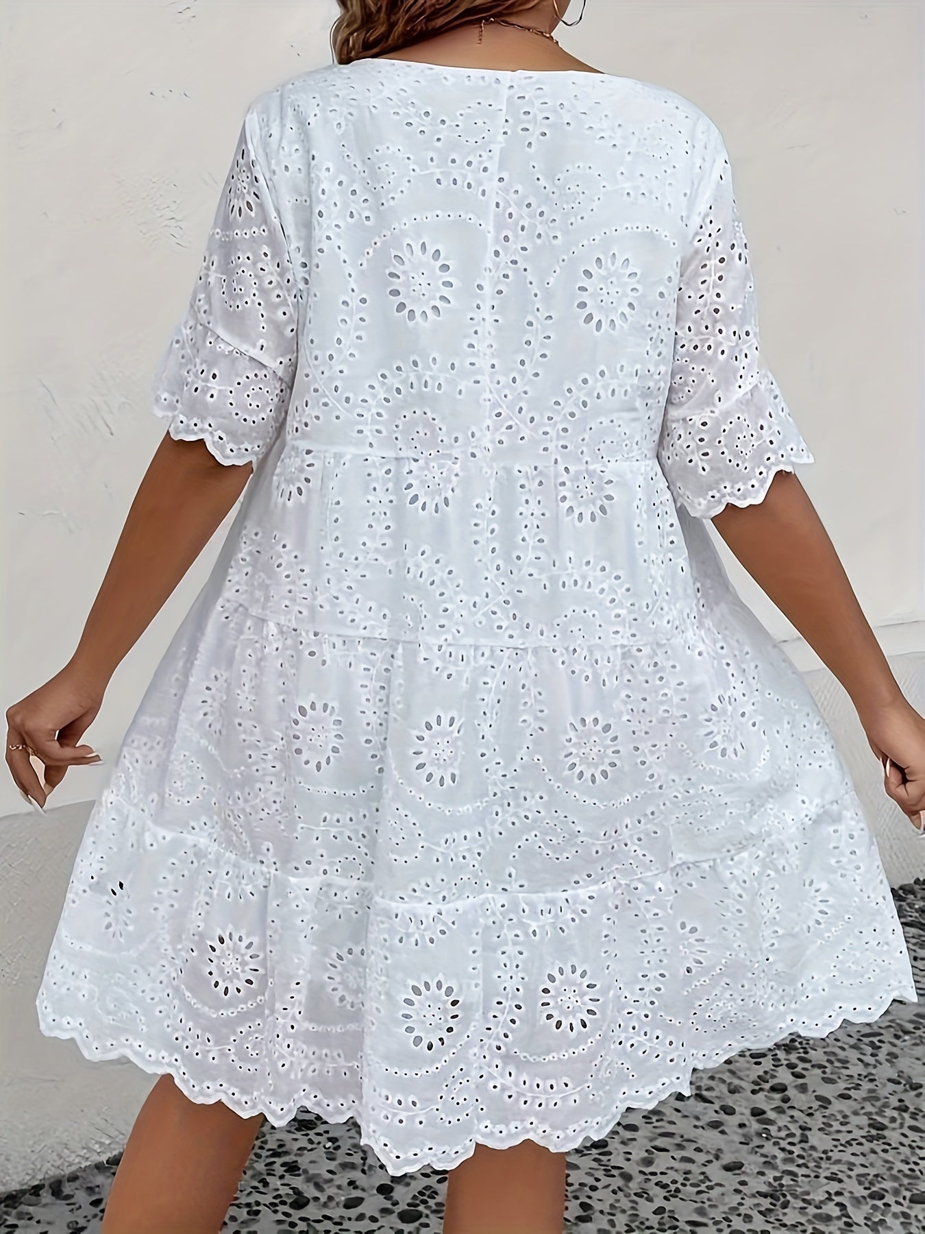 Loose Fit Round Neck Short Sleeve, Breathable
