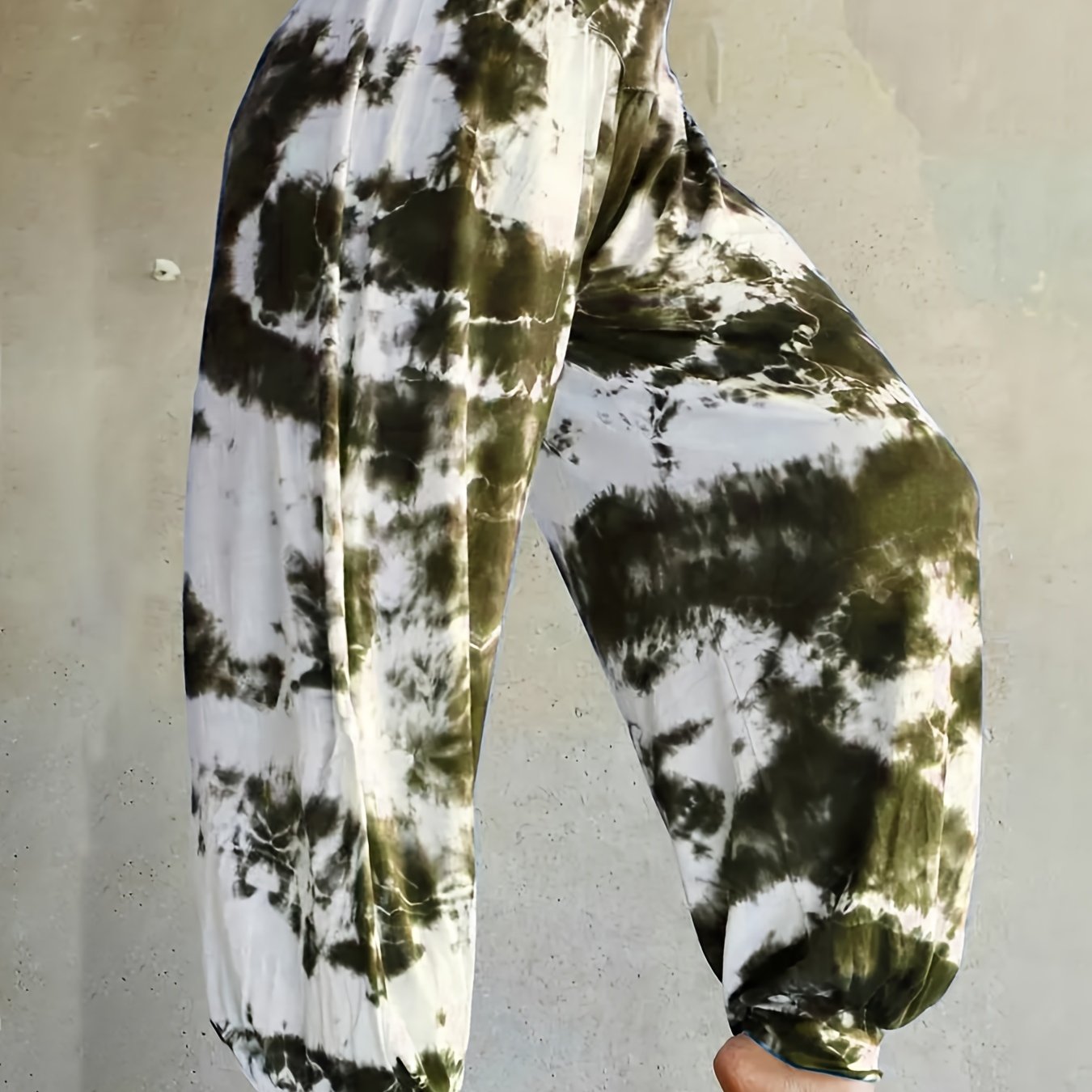 Plus Size Baggy Joggers Elastic Waist Pants