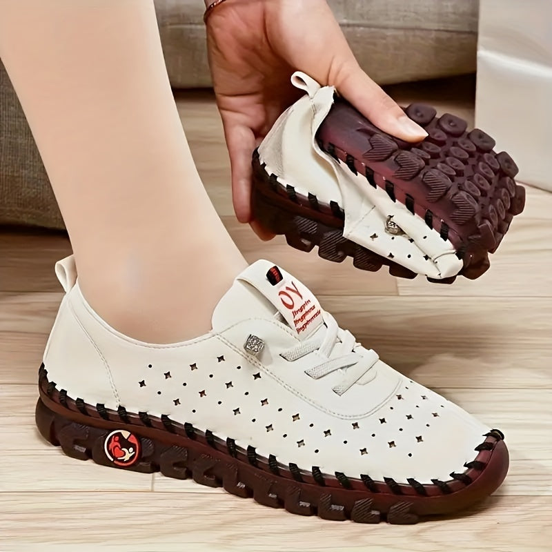 Comfortable Hollow Out Low Top Walking Shoes