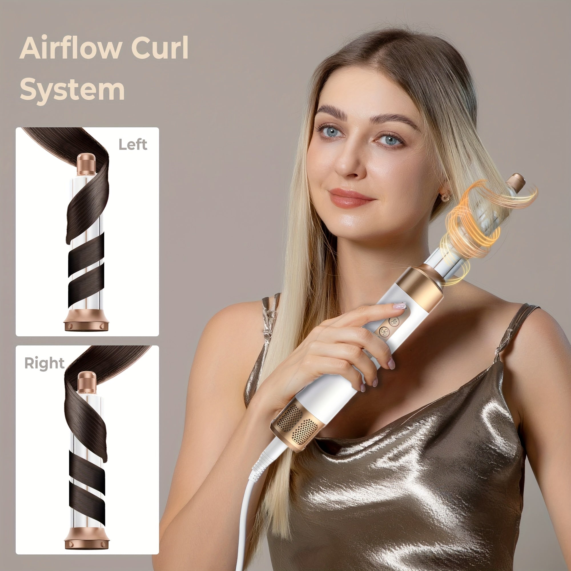 7-in-1 Ionic Hair Dryer Kit, 110000 RPM High-Speed, 1400W