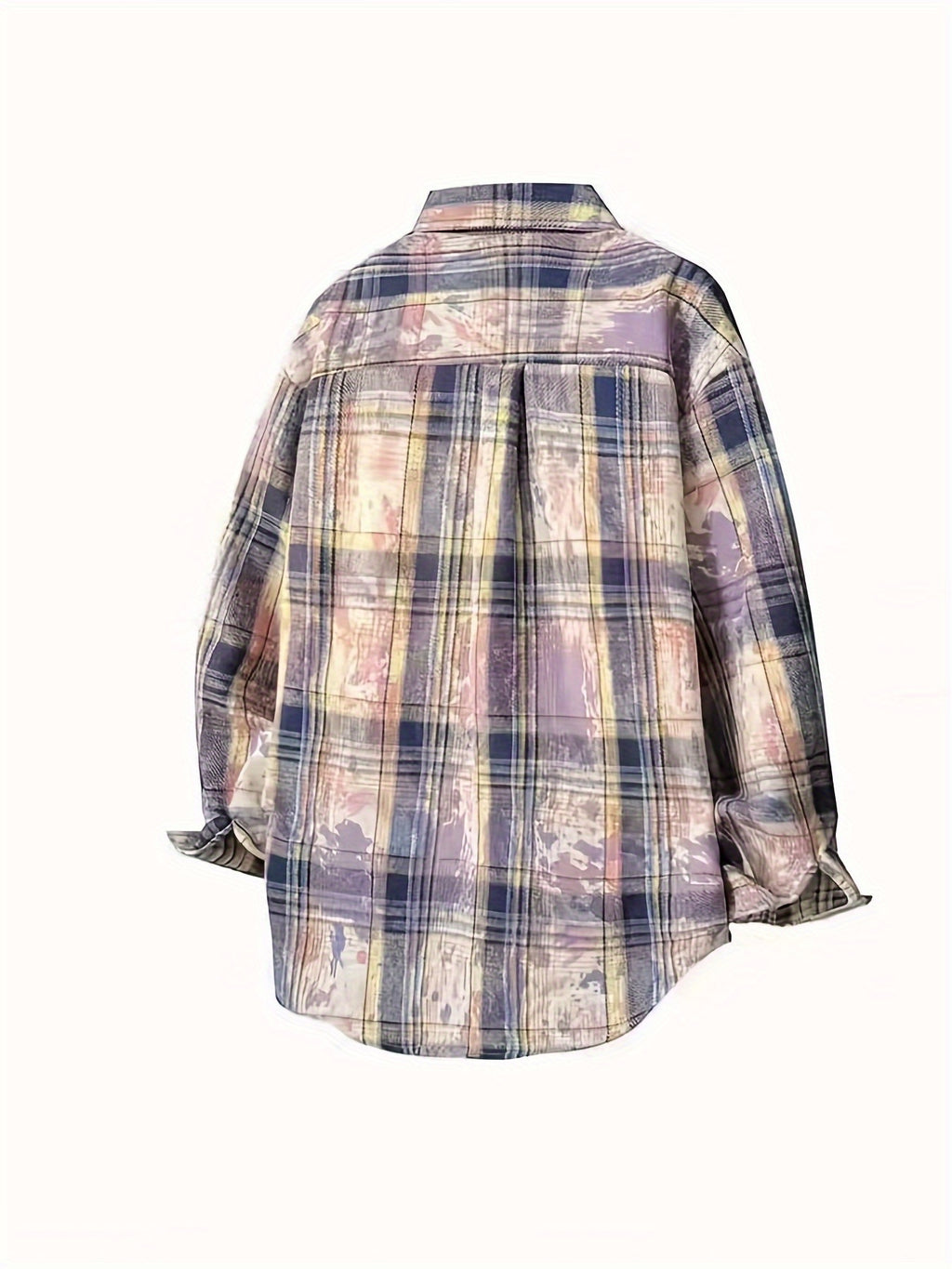 Men's & Women's Vintage American Retro Asymmetrical hem Shirt