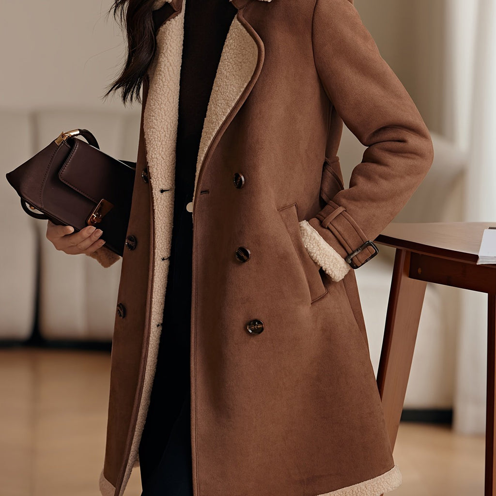 MOHOMO Women's Elegant Long Coat - Winter Collection