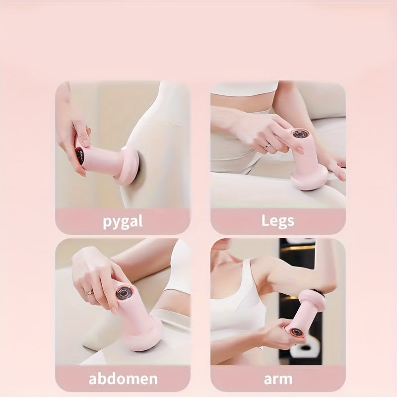 Rechargeable Pink Electric Handheld Massager