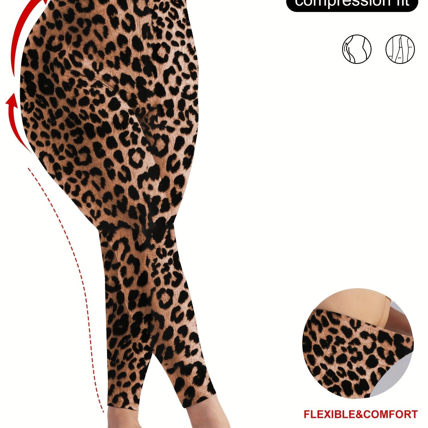 Plus Size Leggings for Women High Waist Stretchy Soft Comfortable