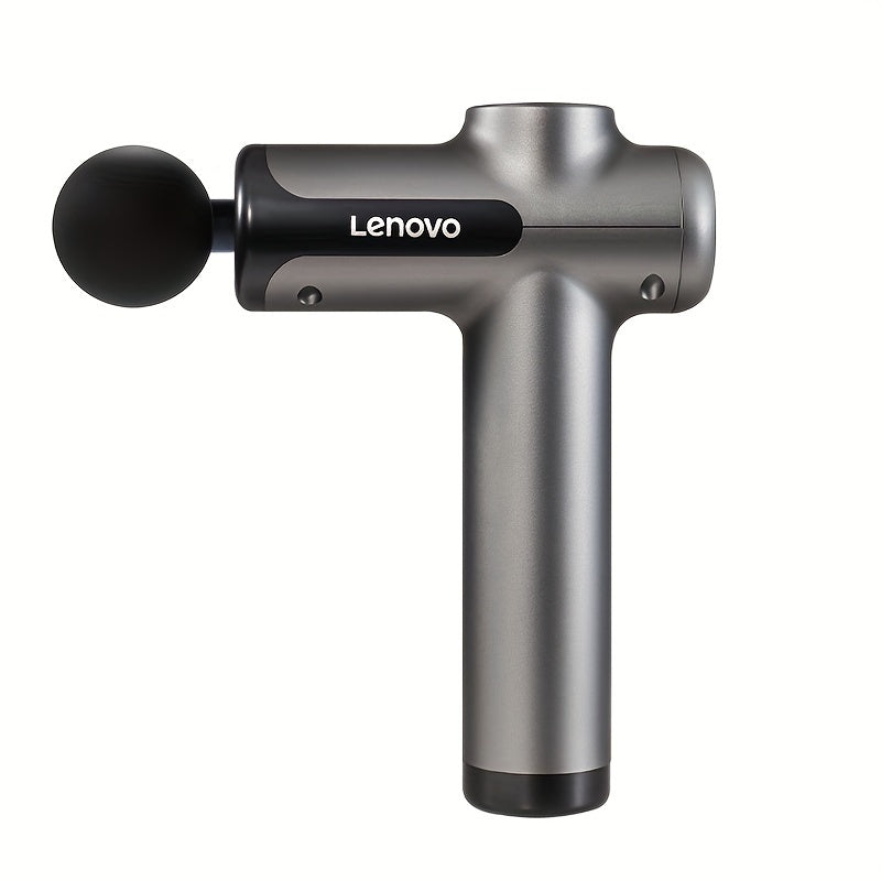 Lenovo Massage Gun - Quiet Percussion, 8 Heads, USB Rechargeable
