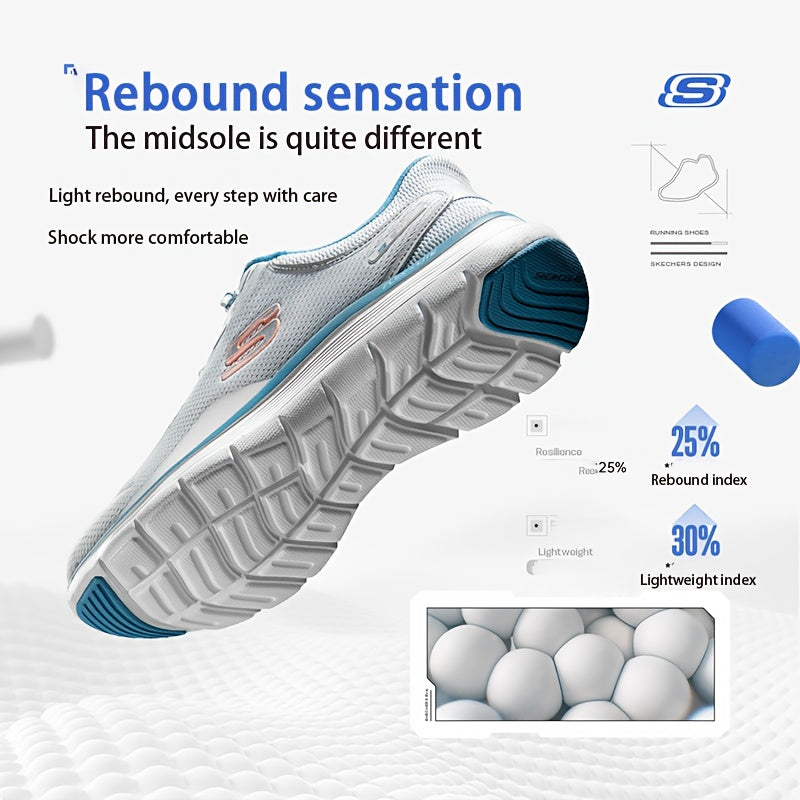 Skechers Genuine Women's Shoes Breathable Slip-On Walking Shoes Casual Sports Shoes 150218-GYMT