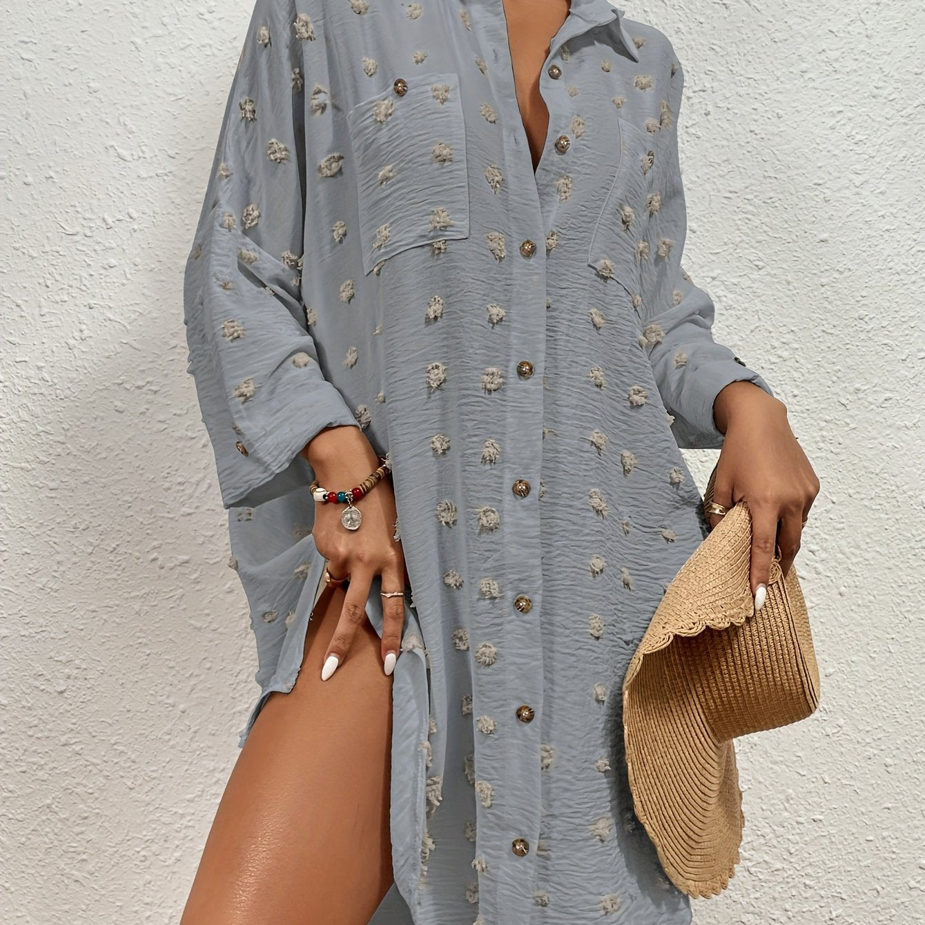 Relaxed Fit Long Sleeve Women's Casual