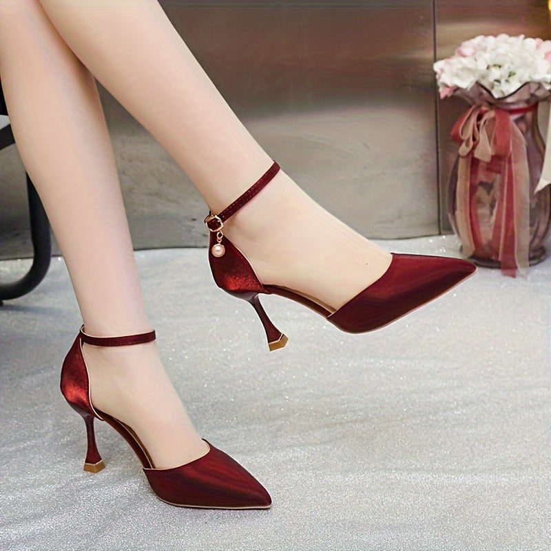 Women's Solid Color Party Sandals