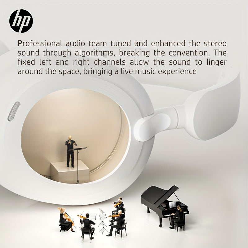 HP Wireless Over-Ear Headphones, Active Noise Cancelling, ENC Call Noise Reduction