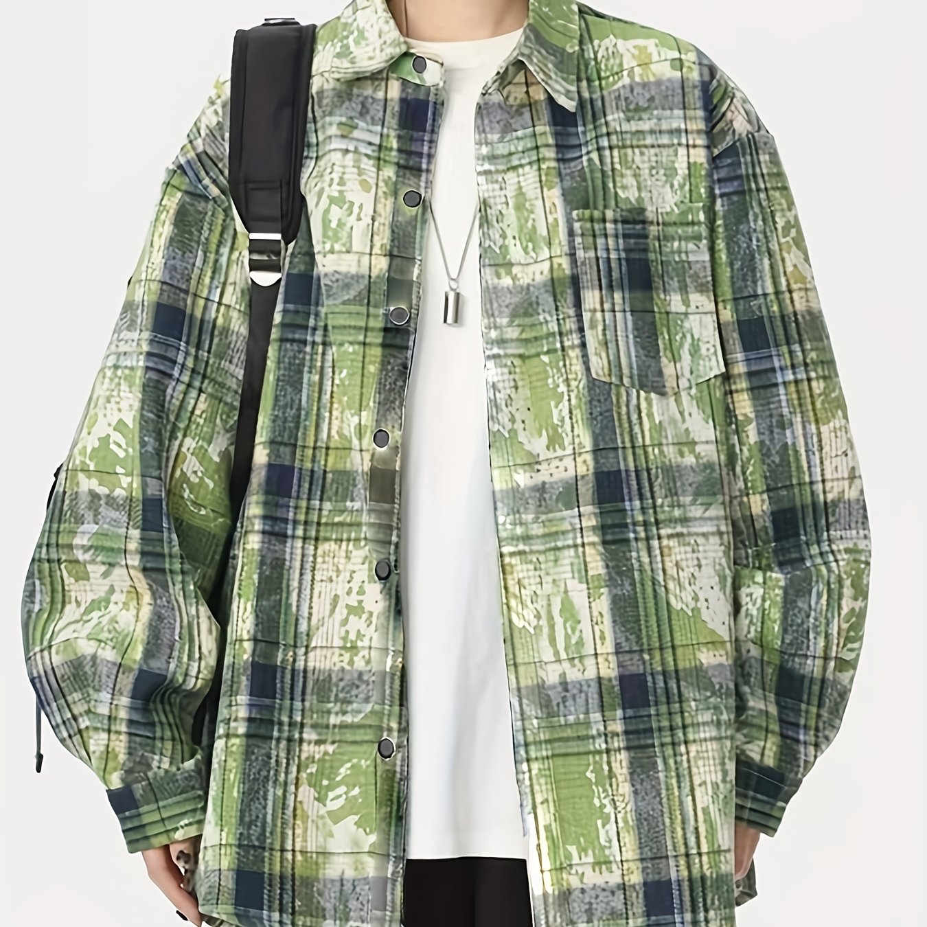 Men's & Women's Vintage American Retro Asymmetrical hem Shirt