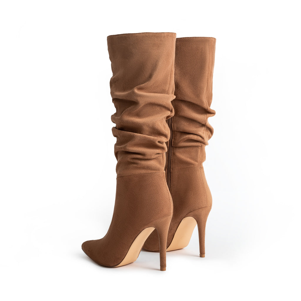 Stylish Women's Long Boots Side Zipper