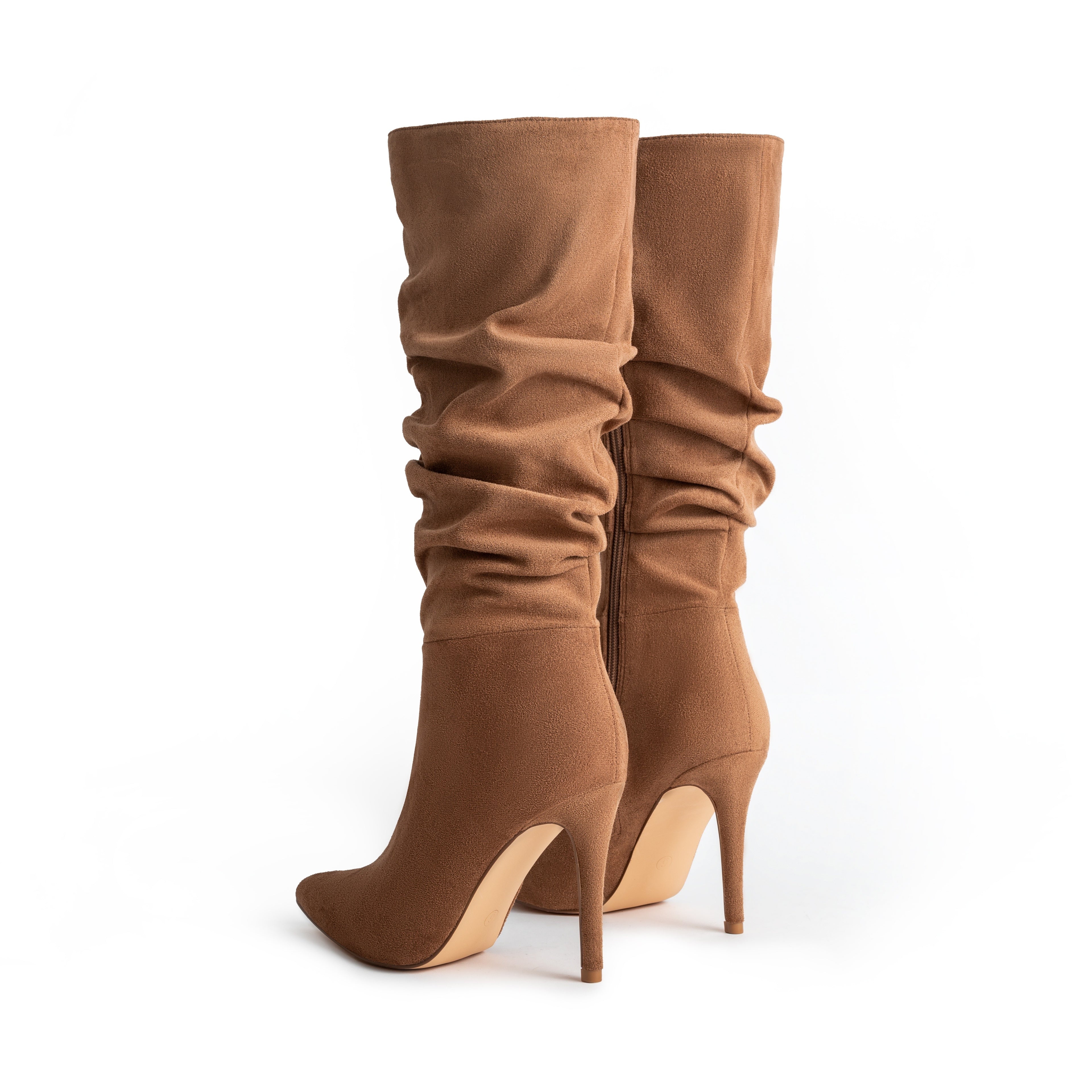 Stylish Women's Long Boots Side Zipper