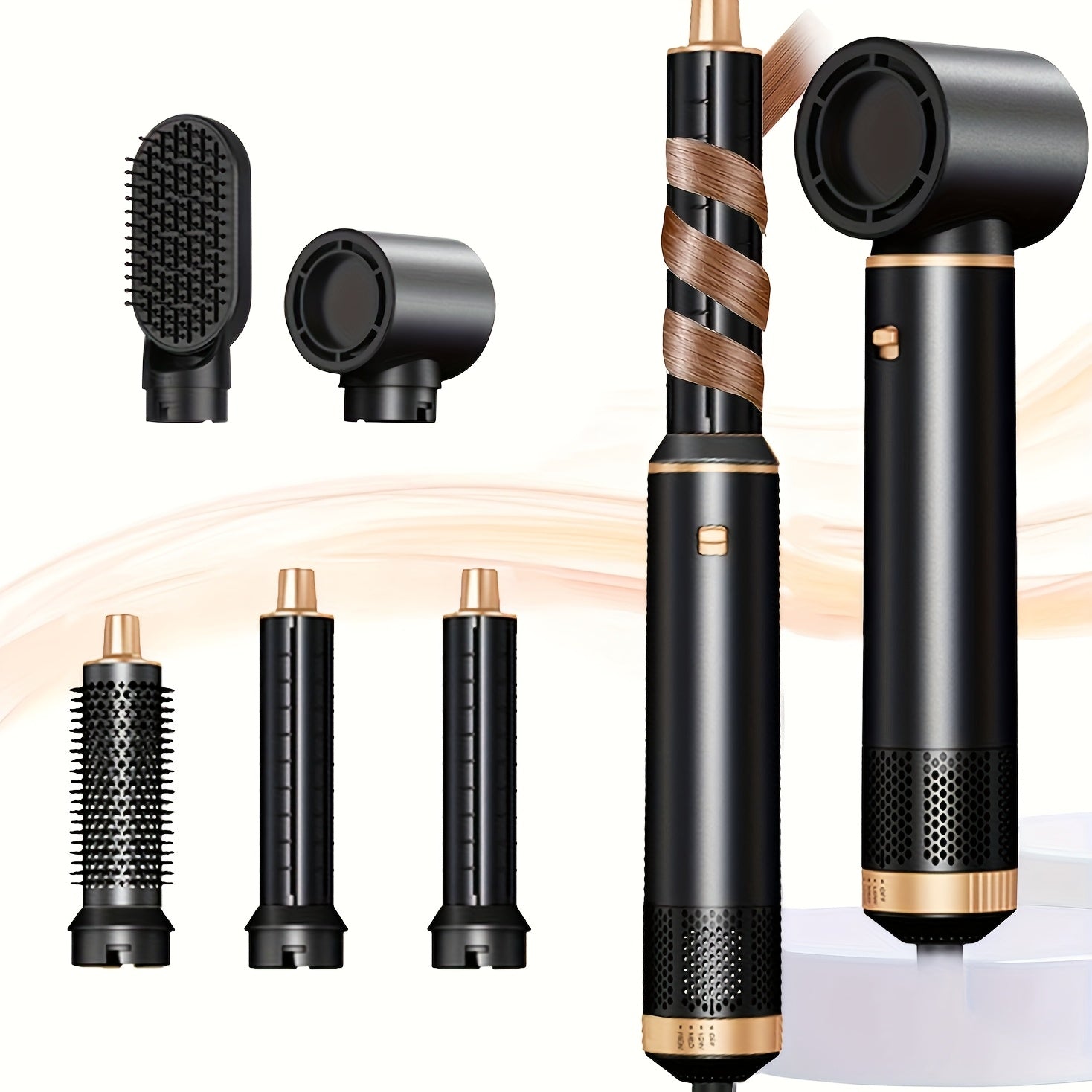 5in 1 Hair Styler, Ionic Hair Dryer & Blow Dryer Brush