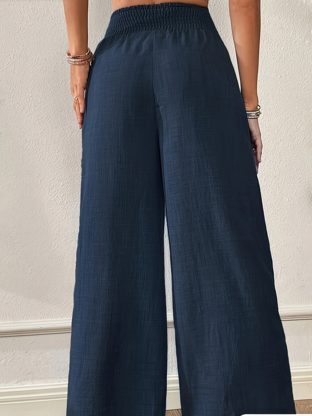 Elegant Comfort Fit Women's Wide-Leg Pants