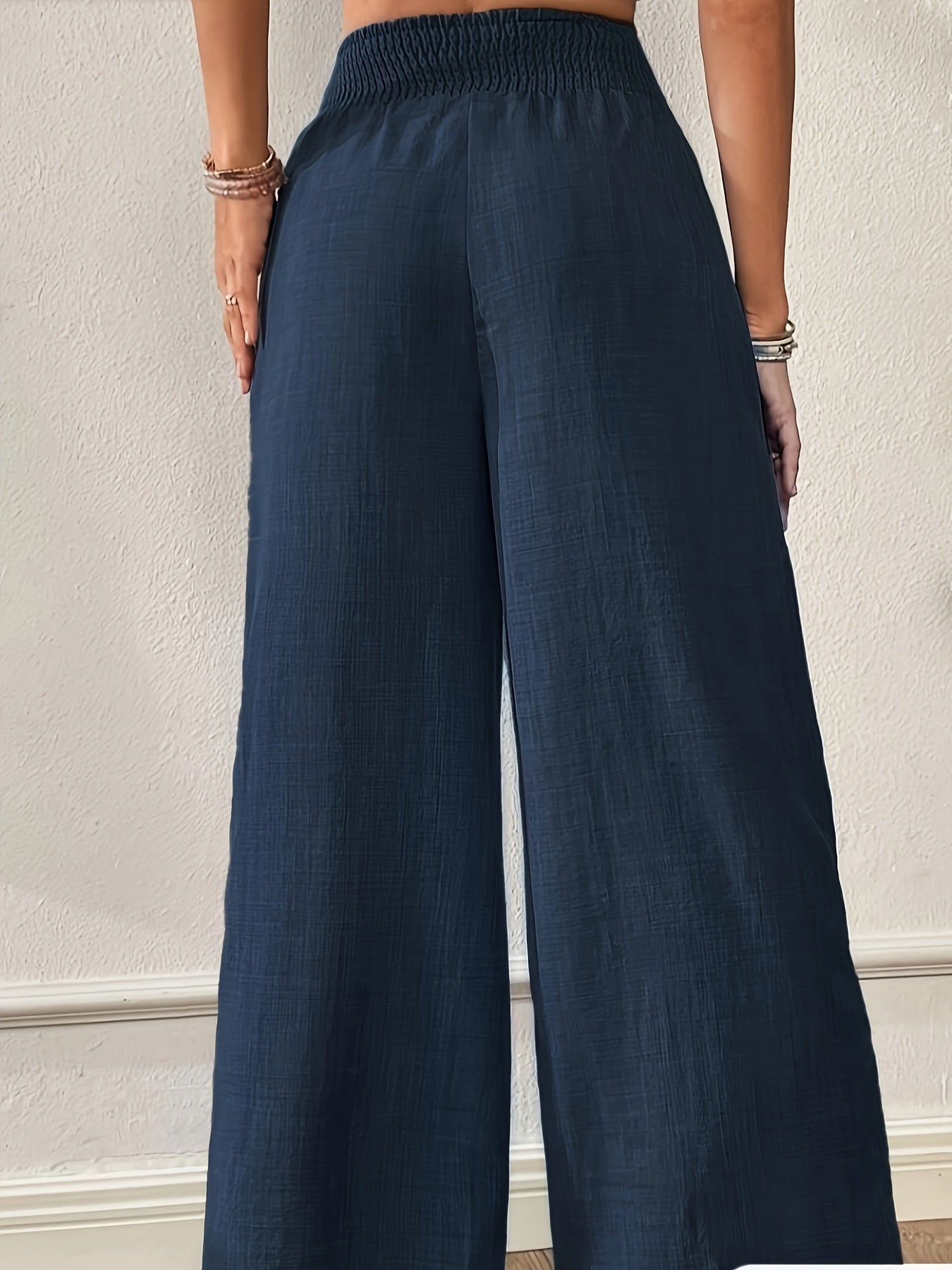 Elegant Comfort Fit Women's Wide-Leg Pants