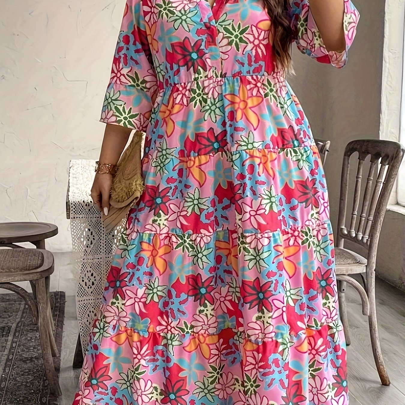 Floral Print Dress for Women