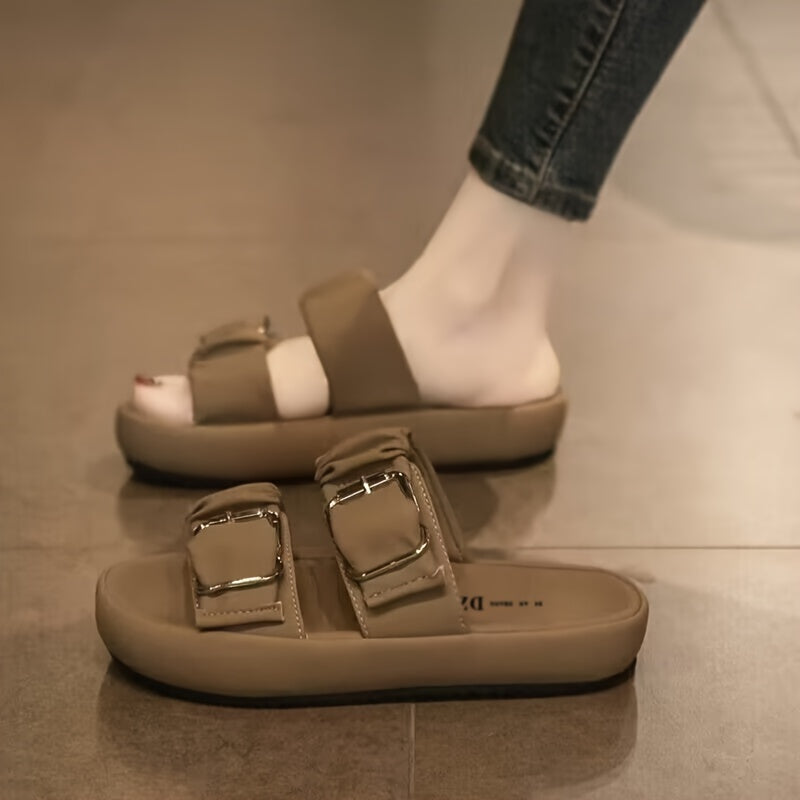 Cool Slippers for Women, New Style Thick Sole Casual Anti-slip Beach Sandal