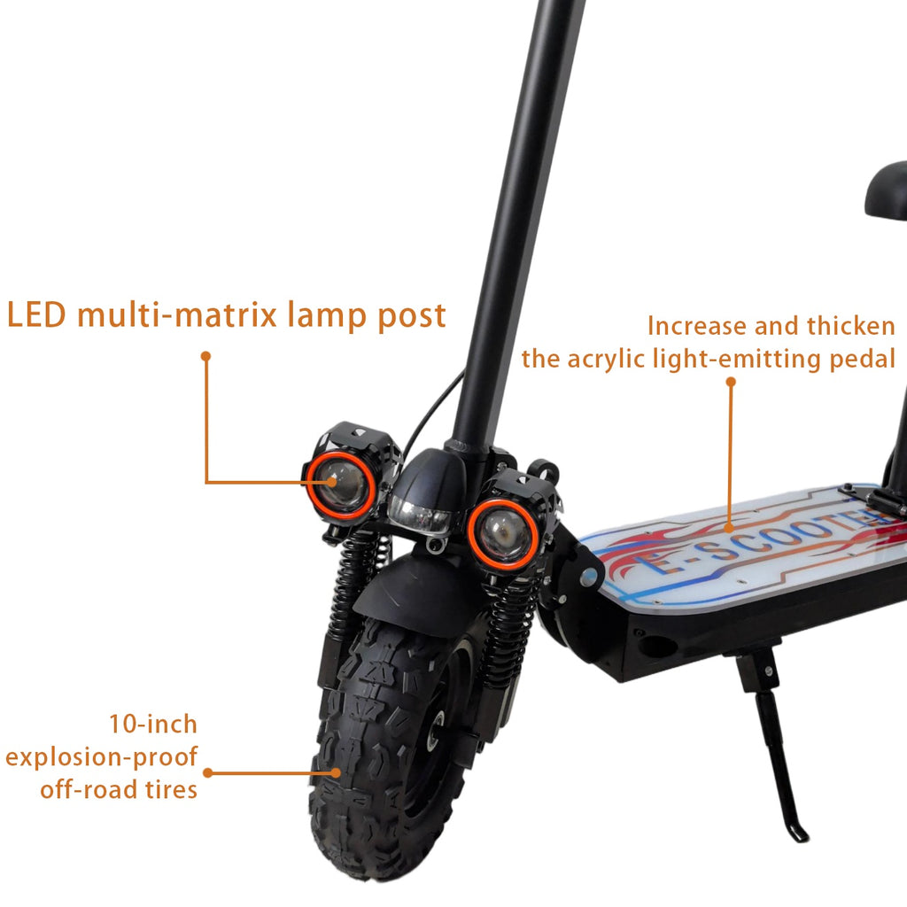 Bolin M6Pro Super Electric Scooter, 500W Super Motor, 55KM Range