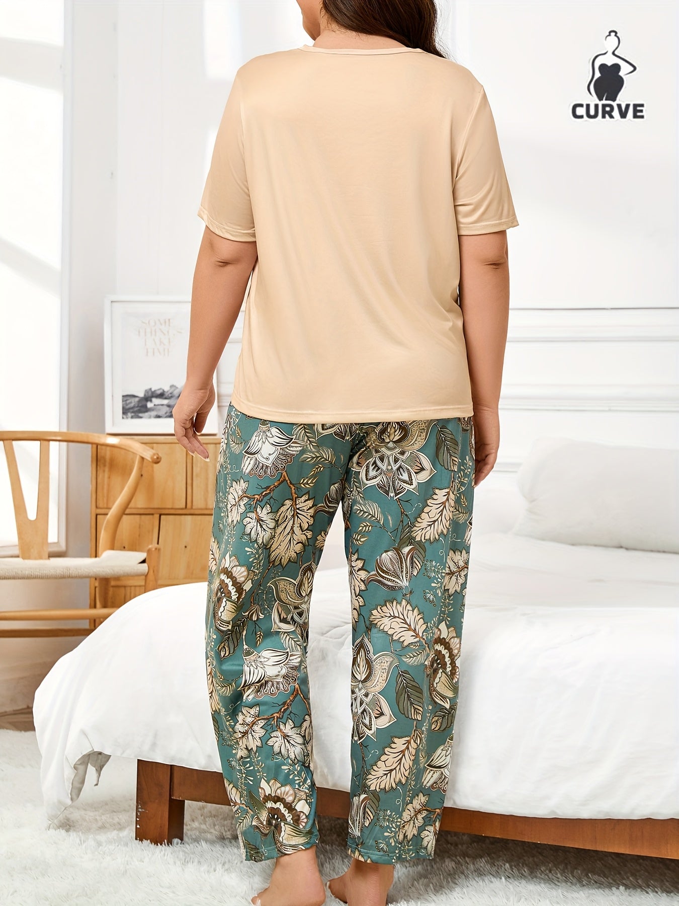 Comfortable Plus Size Pajama Set