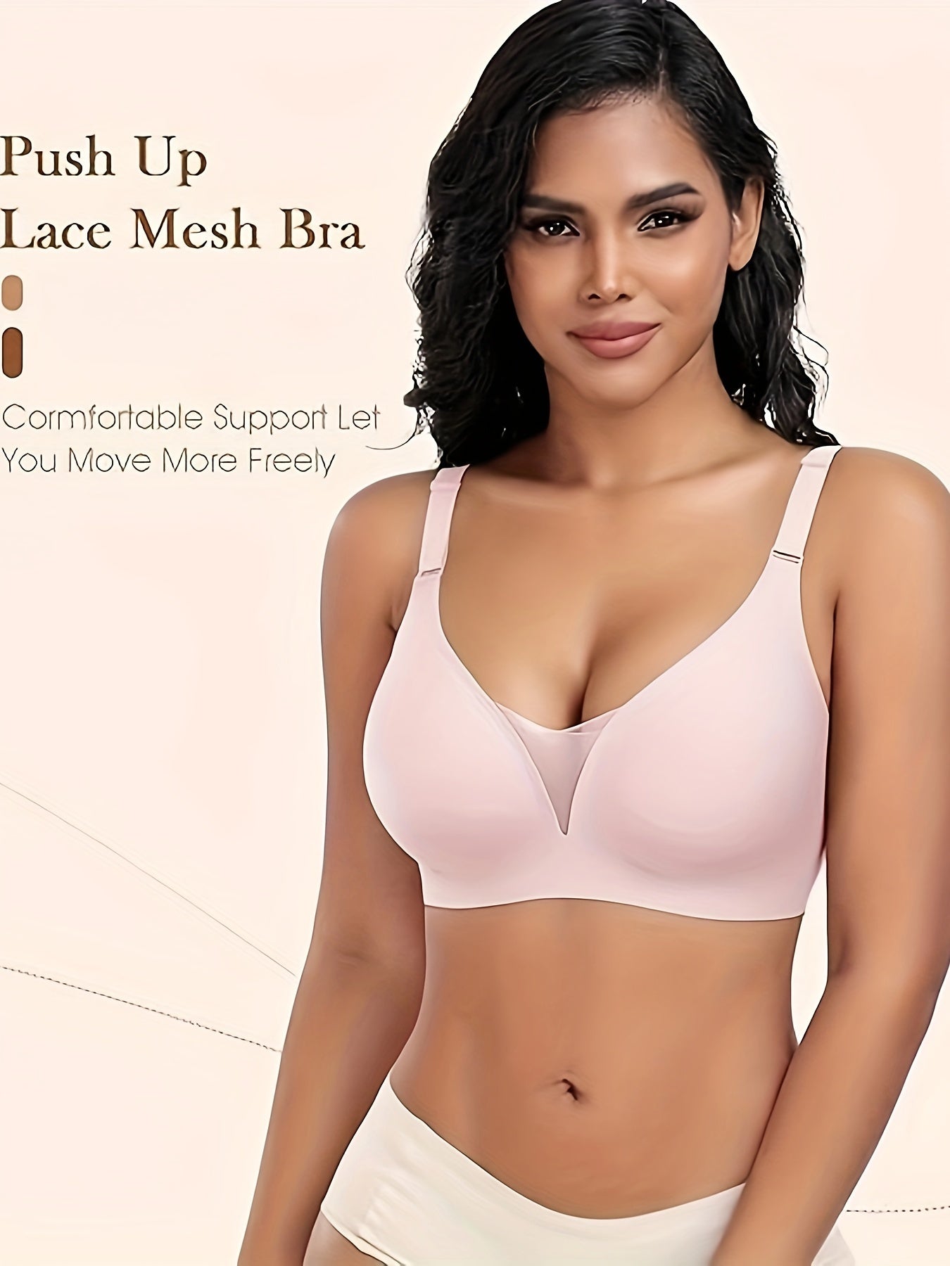 Comfort Wireless Bralette - Medium Support