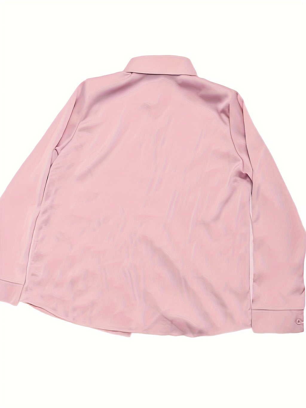 Luxury Feel Wrinkle-Resistant Satin Shirt for Women
