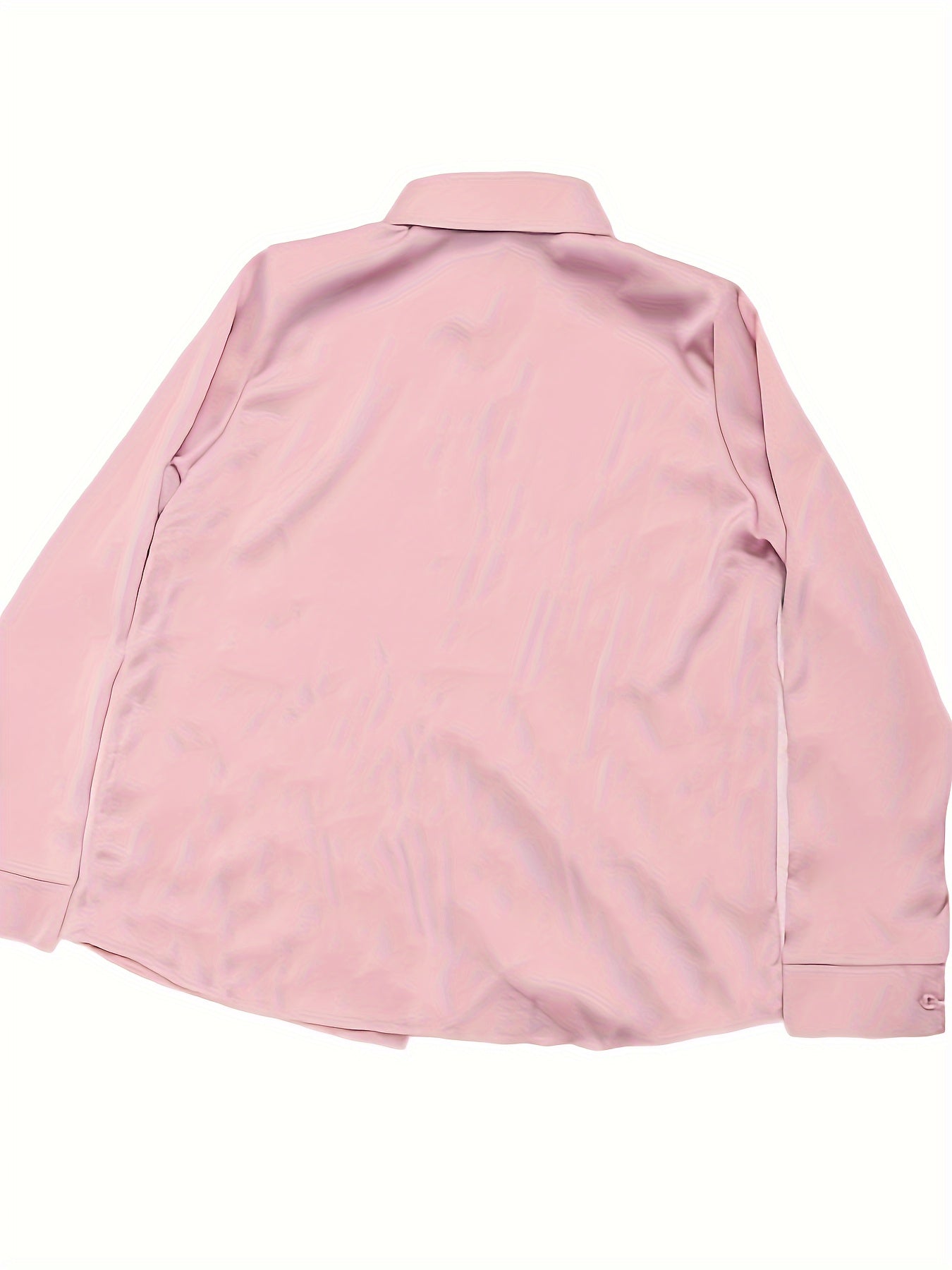 Luxury Feel Wrinkle-Resistant Satin Shirt for Women