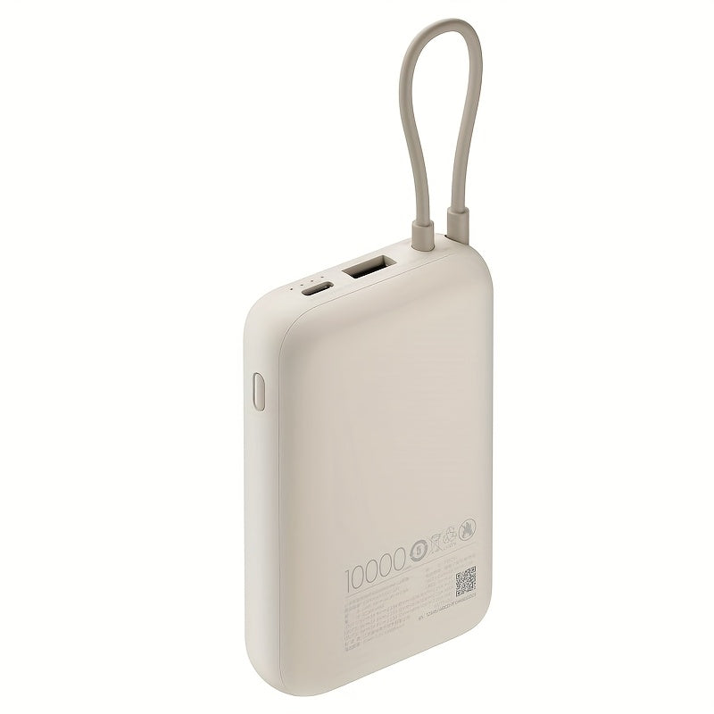 Xiaomi 10000mAh Fast Charging Power Bank with Built-in USB-C Port & Wireless Charging