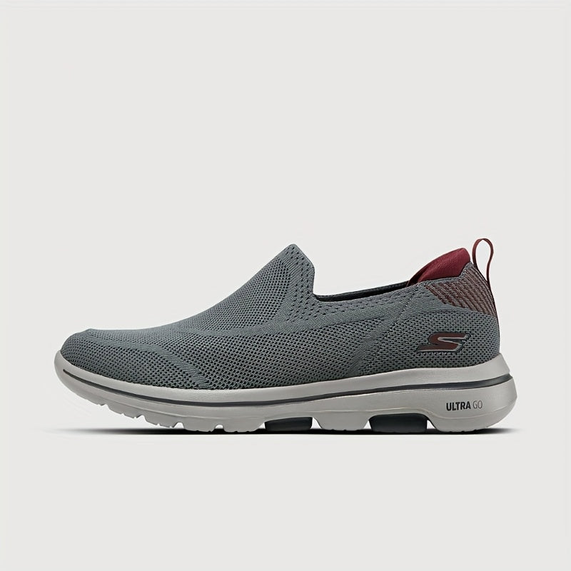 Skechers Women's Breathable Mesh Slip-On Sneakers - Lightweight Comfortable Casual Shoes with Anti-Slip EVA/Rubber Sole