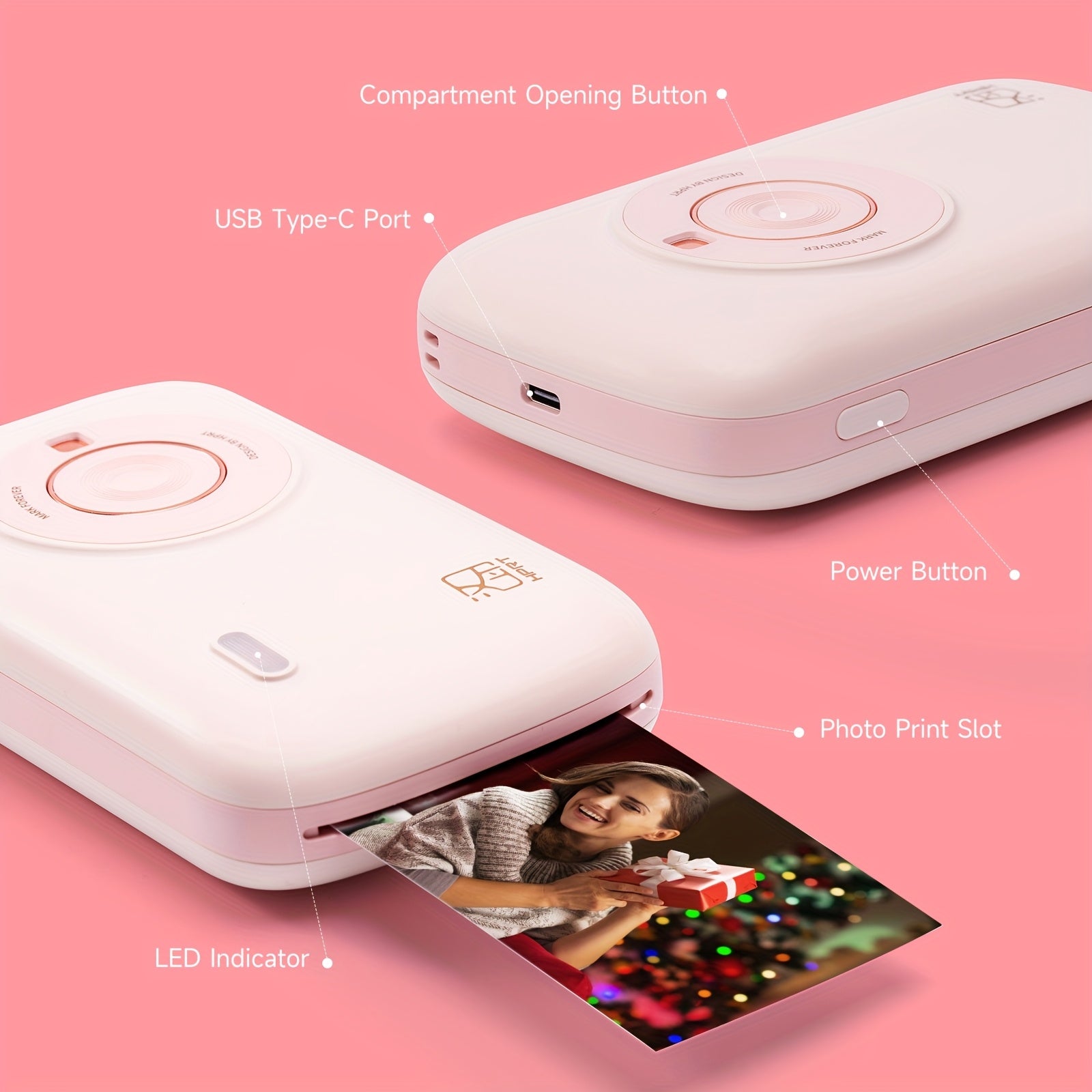 HPRT 2x3 Micro Portable Color Photo Printer