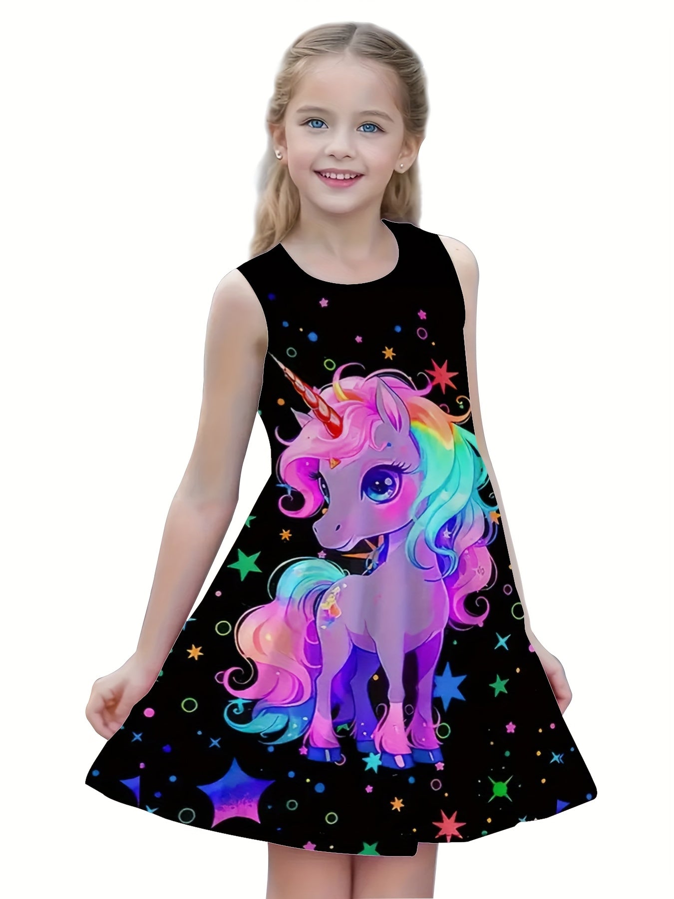 3pcs Summer Casual Dress for Girls