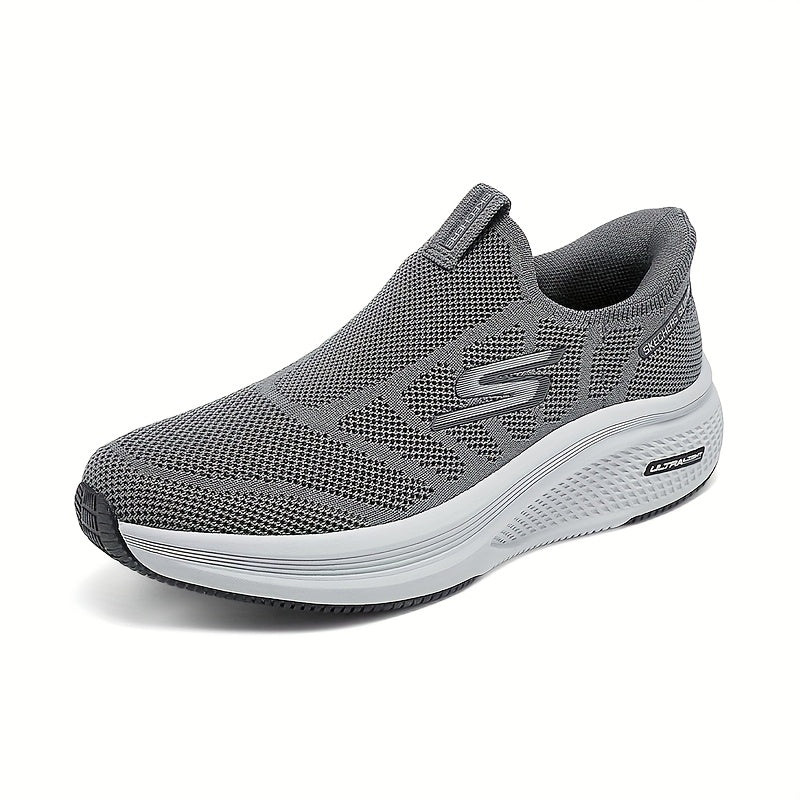 Skechers Men and Women Breathable Mesh Slip-On Sneakers - Lightweight Casual Sneakers with EVA Cushioned Sole