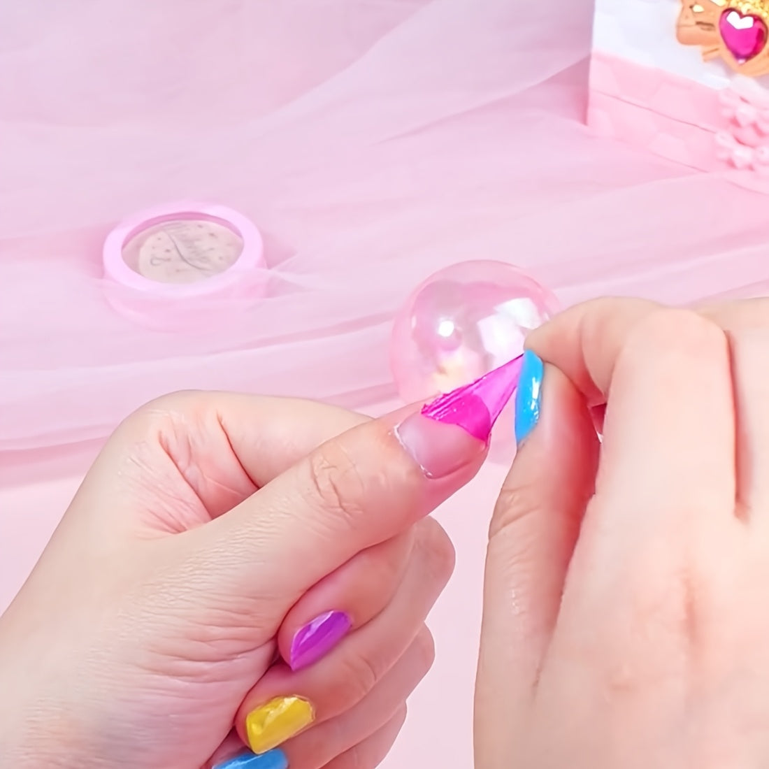 Makeup Set for Girls Featuring a Cosmetic Vanity